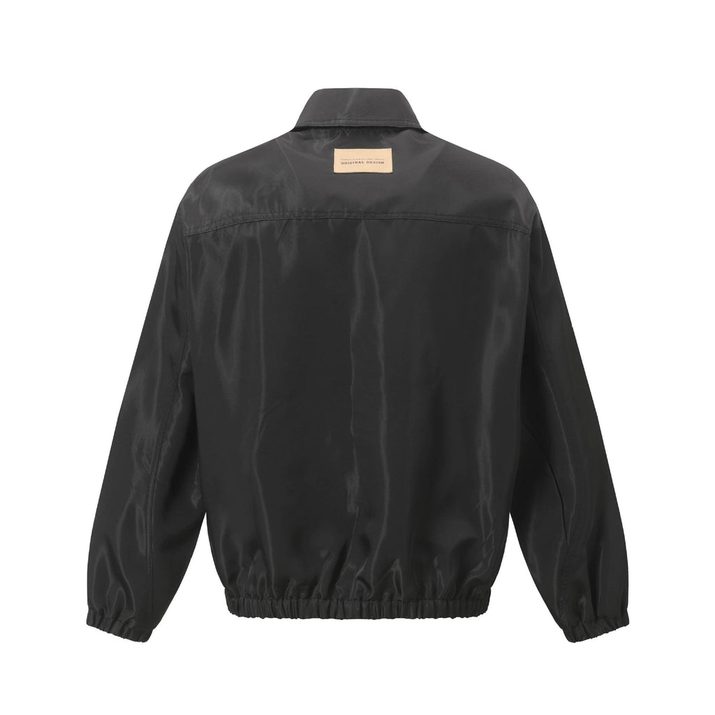 Letter yarn printed jacket for men and women