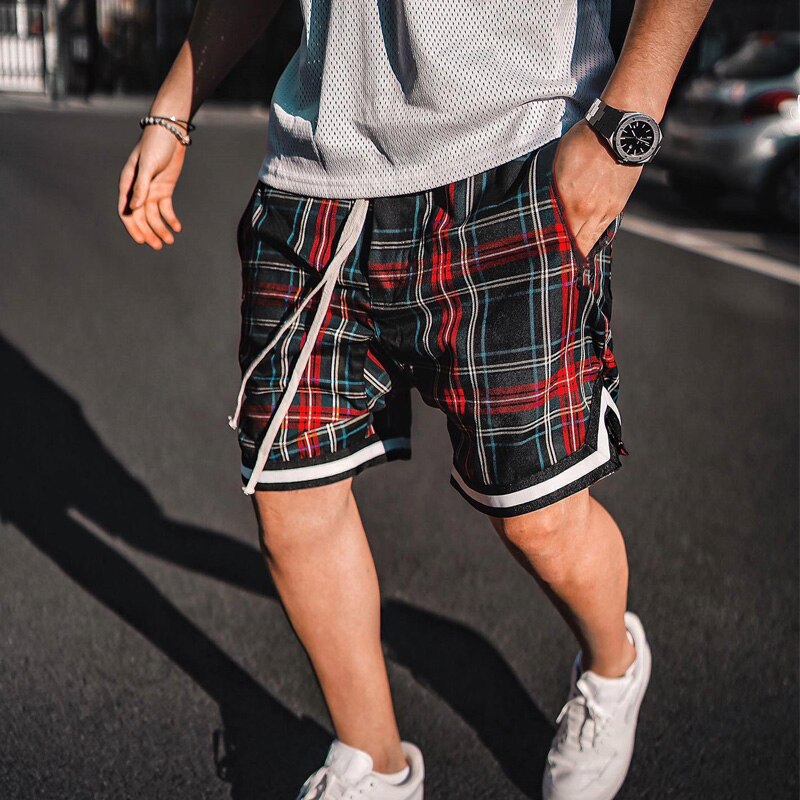 Summer Shorts Men Hip Hop Men Shorts Loose Fitness Bodybuilding Short Pants