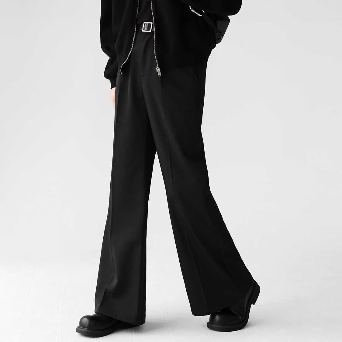 Casual drooping feeling trousers for men in spring