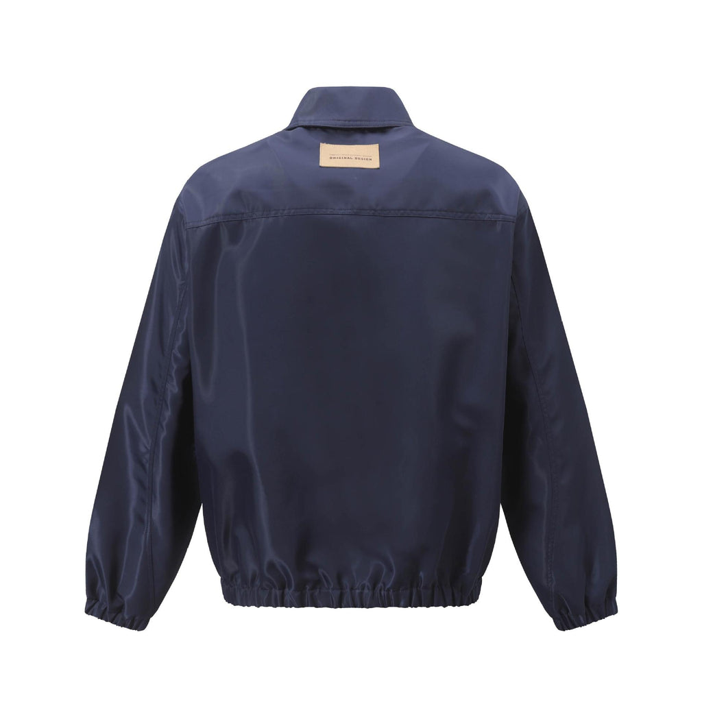 Letter yarn printed jacket for men and women