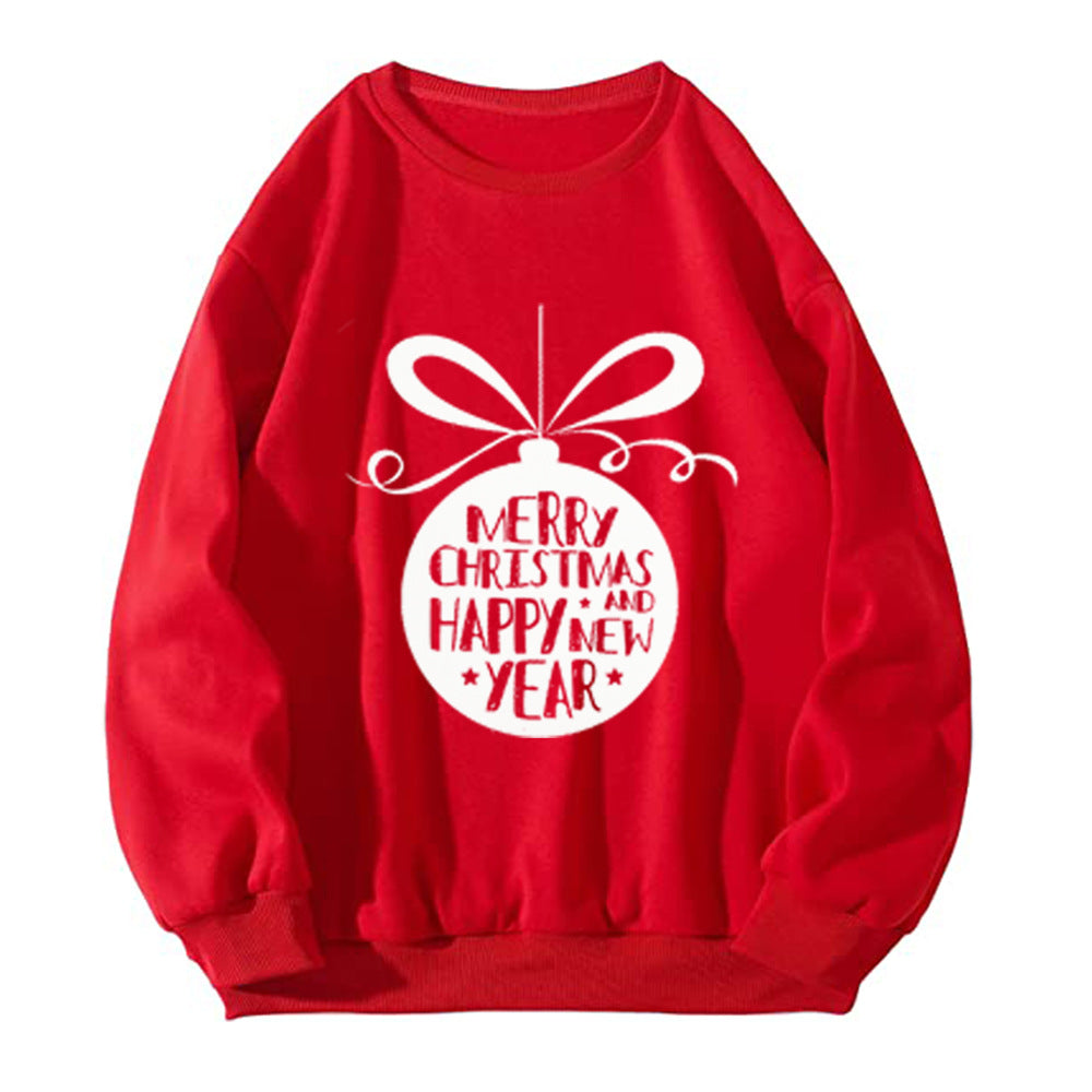 Christmas Mid length Hoodie for Women