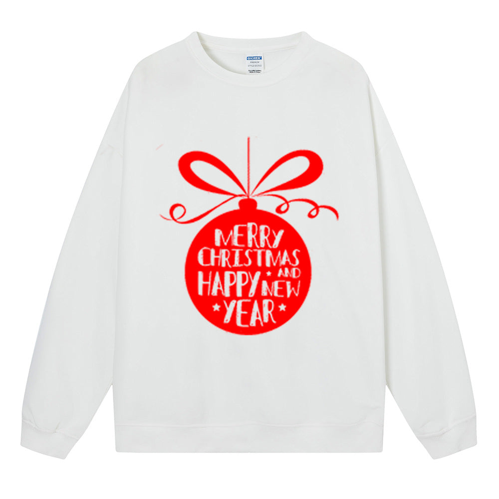 Christmas Mid length Hoodie for Women