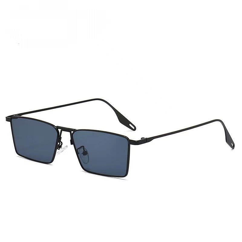 Box metal sunglasses for men and women driving sunglasses