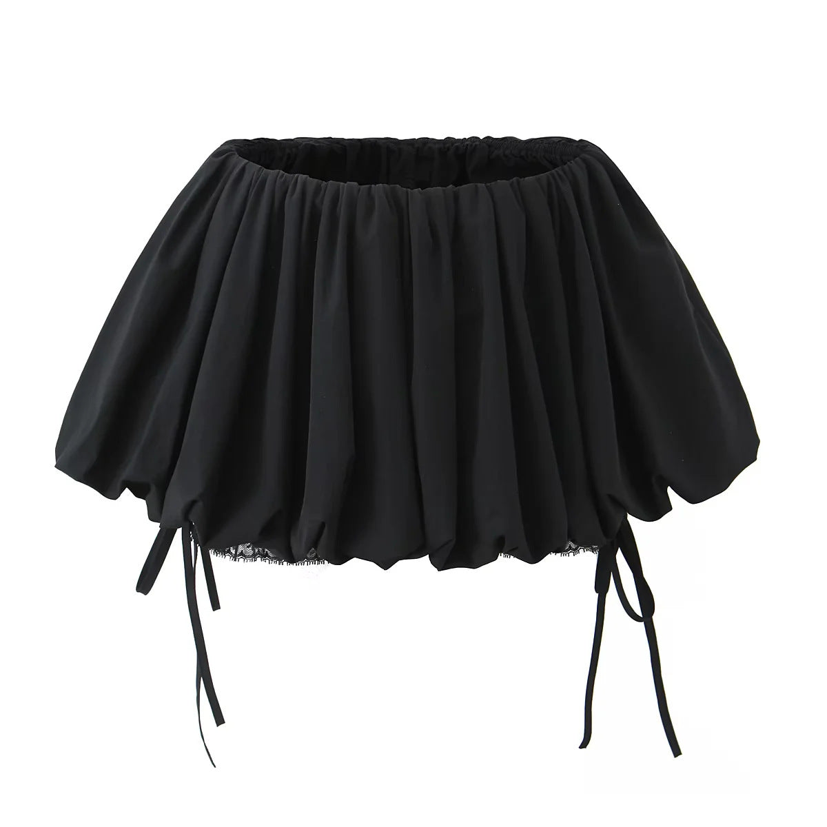 Lace fluffy skirt for women